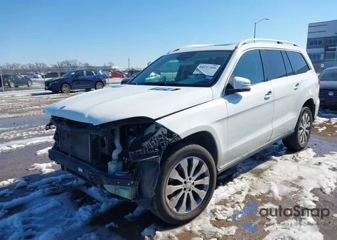 2017 Mercedes-Benz Gls 450 4Matic из США, поврежденный, VIN 4JGDF6EE9HA760176